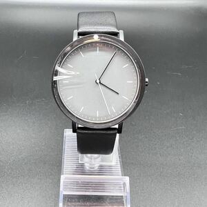 未使用 腕時計 10 watch 003 (BLACK × white) 箱付 クォーツ 10ウォッチ 動作未確認 電池切れ g5-73