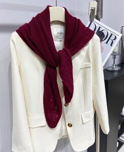 ロロピアーナ LORO PIANA マフラー クリスマスプレゼント レディース 大判 100％カシミヤ 可愛い 小物 三角ショール スカーフ