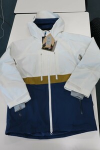 21-22 REW THE KAMIKAZE JACKET 24 Lサイズ WHITE x WHITE x OCHER x SLATE ゴアテックス アールイーダブリュ rew ホワイト