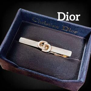 クリスチャンディオール Christian dior ヴィンテージ ネクタイピン CDロゴ ビンテージ アンティーク オールド パーティ ゴールド 877