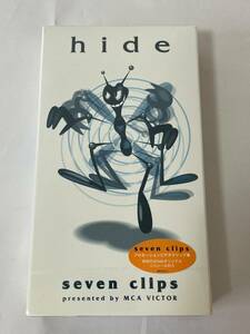 hide seven clips VHS ビデオ X JAPAN