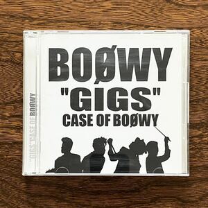 27-7【2CD 】 BOOWY ボウイ GIGS CASE OF BOOWY 2枚組 中古品