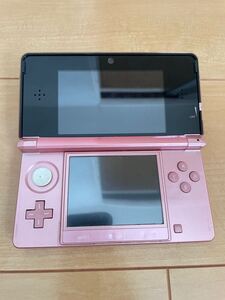 【ジャンク】Nintendo 3DS 本体　ピンク　付属品なし