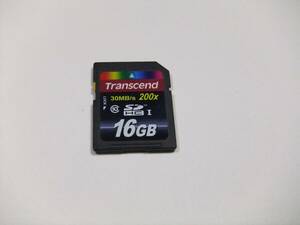 SDHCカード 16GB CLASS10 フォーマット済み 1枚 Transcend