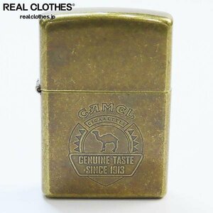 ZIPPO/ジッポー CAMEL/キャメル GENUINE TASTE SINCE 1913 ラクダ/1997年製 /UPK