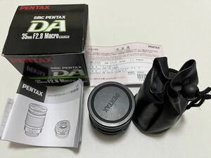 smc PENTAX-DA 35mmF2.8 Macro Limited★ ペンタックス　単焦点レンズ　マクロレンズ　美品