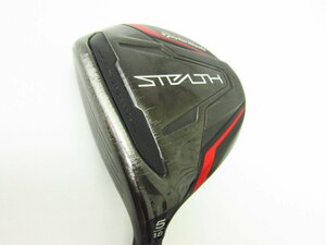 テーラーメイド STEALTH 5W18° レフティ フェアウェイウッド TENSEI RED TM50 flex:R ヘッドカバー付 ∩SP7924