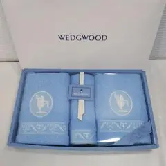 WEDGWOOD ウェッジウッド フェイスタオル2枚+ウォッシュタオル1枚