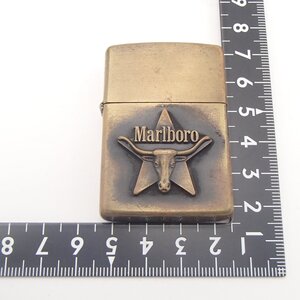 ★ZIPPO ジッポ /Marlboro マルボロ 水牛/ ライター 着火未確認 喫煙グッズ★YN