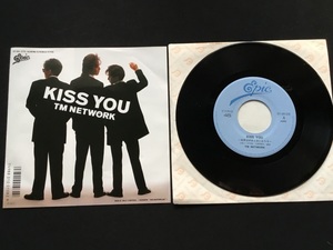 ♭♭♭EPレコード TM NETWORK KISS YOU SELF CONTROL