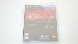 ■未開封・新品■PS3■　DEADLY PREMONITION　　レッドシーズプロファイル　　ディレクターズカット　　海外版　/P3-020