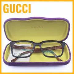 GUCCI グッチ メガネ GG1306OA 001 スクエア 度入り 箱付き