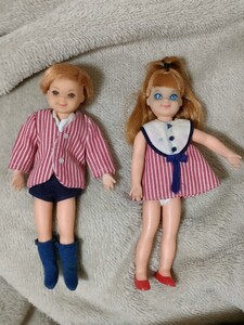 Mattel マテル ビンテージ バービー フレンド トゥッティ トッド vintage Barbie doll tutti todd 1965 昭和レトロ ヴィンテージバービー