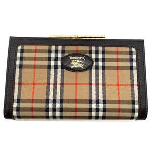 Vintage Burberrys Nova Check Bifold Clasp Wallet バーバリー ノバチェック 二つ折り財布