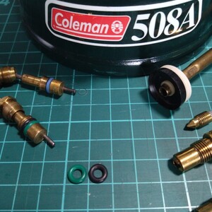 コールマン/Coleman 　赤レバー用 Oリング パッキン ２個　代用品　社外品