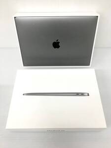 K10-110-0119-108【動作品】アップル MacBook Air 13インチ Apple M1チップ 8コアCPU/7コアGPU SSD 256GB スペースグレイ