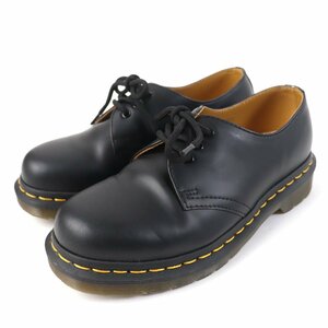 【ドンドン見直し】美品☆Dr.Martens ドクターマーチン 11838 GIBSON ギブソン 3ホール レザーシューズ ブラック UK3 レディース