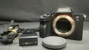 【美品♪】SONY α7 III ILCE-7M3 ボディ 2420万画素 フルサイズ ミラーレス 一眼 カメラ/動作品