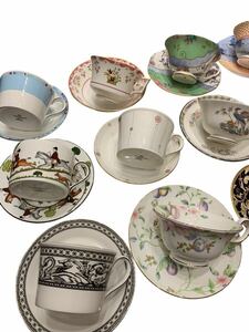  WEDGWOOD ウェッジウッド カップ ソーサー ティーカップ 16点コレクション+ソーサー5枚とカップ4つ　1円〜