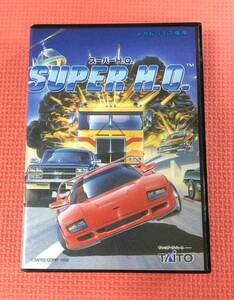 【GM5840/60/0】メガドライブソフト★スーパーH.Q.★SUPER H.Q.★MD★MEGA DRIVE★セガ★SEGA★カセット★レトロゲーム★説明書付き★