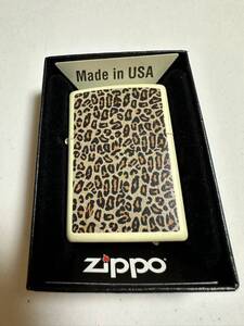 ZIPPO (ジッポ) USA製 オイルライター ケース入り 2018年製 火花確認済 ANIMAL SKIN