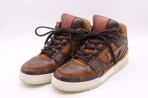 【中古美品】LOUIS VUITTON ルイヴィトン 20AW LV TRAINER SNEAKER LVトレーナー スニーカー CO0260 サイズ7 JP26cm モノグラム スエード