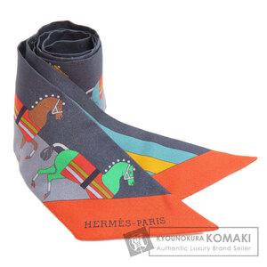 HERMES エルメス ツイリー スカーフ シルク レディース 中古