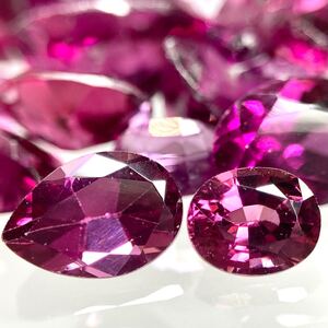 1円〜!!◯天然ガーネットおまとめ187.5ct◯d 約37.5g ルース 裸石 宝石 ジュエリー jewelry garnet w1E4