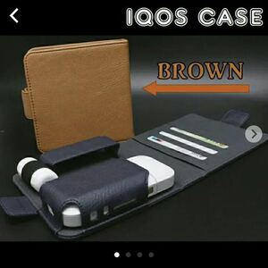 アイコスケース 電子タバコ シガレットケース iqos カバー キャメル レザーケース