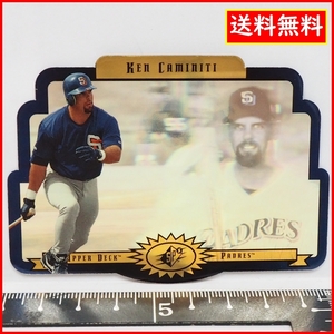 Upper Deck SPX #50【Ken Caminiti(PADRES)Gold parallel金ゴールド】1996年DIE CUT 3DレンチキュラーMLBメジャーリーグ野球カード