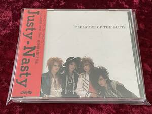 ★Justy-Nasty★PLEASURE OF THE SLUTS★帯付★CD★ジャスティ・ナスティ★プレジャー・オブ・ザ・スラッツ★品番UK-R001★インディーズ★