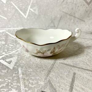 美品【ノリタケ/Noritake】SELINA セリナ 茶器 ボーンチャイナ Bone China★ティーバッグ置き、アクセサリー皿としても