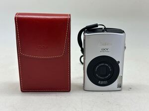 Canon キャノン IXY 910 IS ケース付属 コンパクトデジタルカメラ 充電器欠品 通電のみ確認済