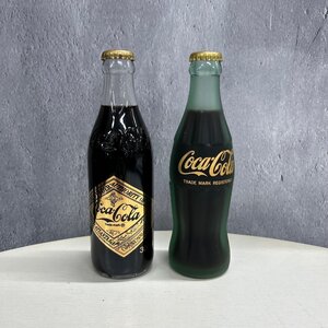 ◎L231 ヴィンテージ コカ・コーラ 100周年記念ボトル 2種 190ml２本 レア コレクション Coca-Cola コカコーラ (ma)