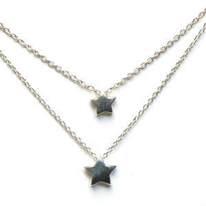 スタージュエリー 2連ネックレス 925 STAR JEWELRY