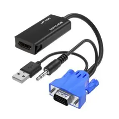 ☘️ VGA HDMIアダプタ、VGA-HDMI アダプタ ☘️