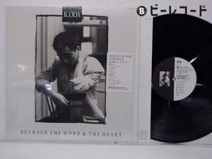 Kazumasa Oda「Between The Word & The Heart」LP（12インチ）/Fun House Inc.(28FB-2136)/邦楽ポップス