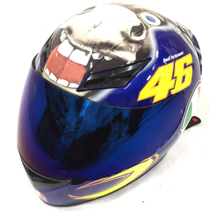 1円 agv X-3 THE DONKEY フルフェイス ヘルメット XL 61-62 ドンキー PSCマークあり シールド付属