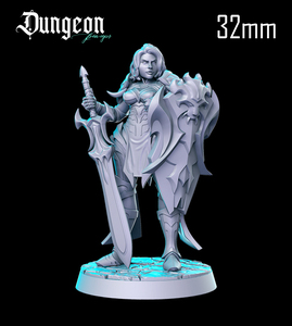 Dungeon Pin-ups Dark Knight