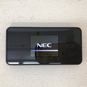 【現状品】モバイルルーター Speed Wi-Fi 5G X12 NAR03 シャドーブラック 判定○　【電-448】