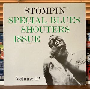 貴重盤【VA-STOMPIN’ vol.12 Special Blues Shouters Issue】LP-50’s JUMP BLUES JIVE ROCKIN’ BLUES●MODS SKA ロカビリー 吾妻光良