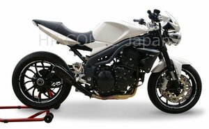 TRIUMPH SPEED TRIPLE 2007～2010 スリップオンマフラー HP CORSE エイチピーコルセ