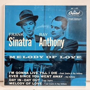 ●即決VOCAL 7インチ Frank Sinatra Ray Anthony / Melody Of Love EAP1-590 jv6340 米オリジナル、4曲入り7インチ 