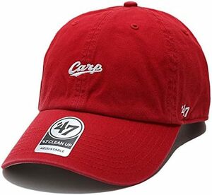 47 Brand (フォーティーセブンブランド) - 大人用野球帽 CAP 広島東洋カープ 広島カープ カープ CARP 赤ヘル (タグシール付き新品未着用)
