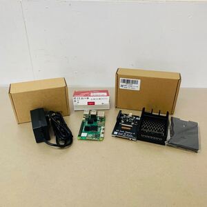 ラズパイ　raspberry pi 5 4GB　シングルボードコンピューター+ケース+電源アダプター C1607 　　60サイズ発送　