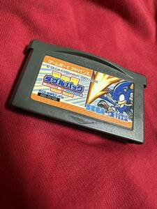 希少 ゲームボーイアドバンス ダブルパック ソニック バトル＆ソニック GBA sonic double pack