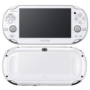 中古PSVITAハード PlayStation Vita本体<<3G/Wi-Fiモデル>>(クリスタル・ホワイト)[初回限定版][