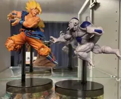 ドラゴンボール一番くじ　超サイヤ人孫悟空 フリーザ フィギュアセット