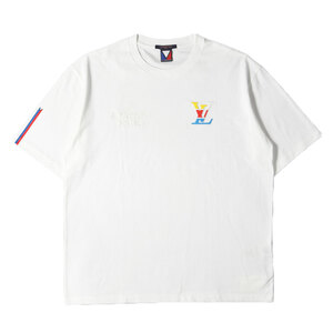 美品 LOUIS VUITTON ルイヴィトン Tシャツ サイズ:5L 24AW LV カップ 刺繍 シグネチャー カラフル エンボス グラフィック Tシャツ