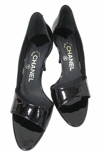 【中古】CHANEL シャネル 靴 レディース サンダル パンプス サイズ36C ココマーク エナメル